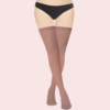 Classic Sheer Stockings – Pack of 2 (Grey & Nude Shades) - Image 3