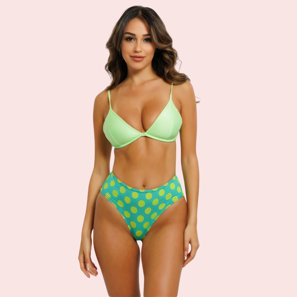 1NkxP6zrYuyECv5zjDvgZFPXskPRLi7HUi2ocM2x.png High-Waisted Polka Dot Bikini Bottom – Retro Green Vibes (Bottom Only) - Image 1