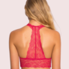 Sultry Dark Pink Lace Bralette for Everyday Glam - Image 2