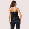 Opulent Nights Silk Cowl Neck Camisole - Image 2