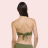 Olive Chic O-Ring Convertible Bandeau Bikini Topa (Top Only) - Image 2