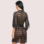 Soft & Lightweight Transparent Lace Robe - Image 3