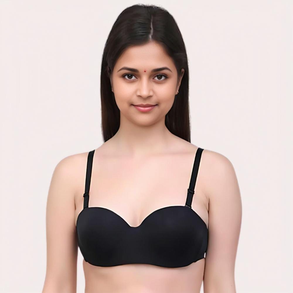 90auJFMDZIpvvXznkETJ6ILOO3HiTmAj87DDgXKu.jpg Silken Lift Demi Cup Underwired Support Bras – Pack of 2 (Assorted Colors) - Image 1