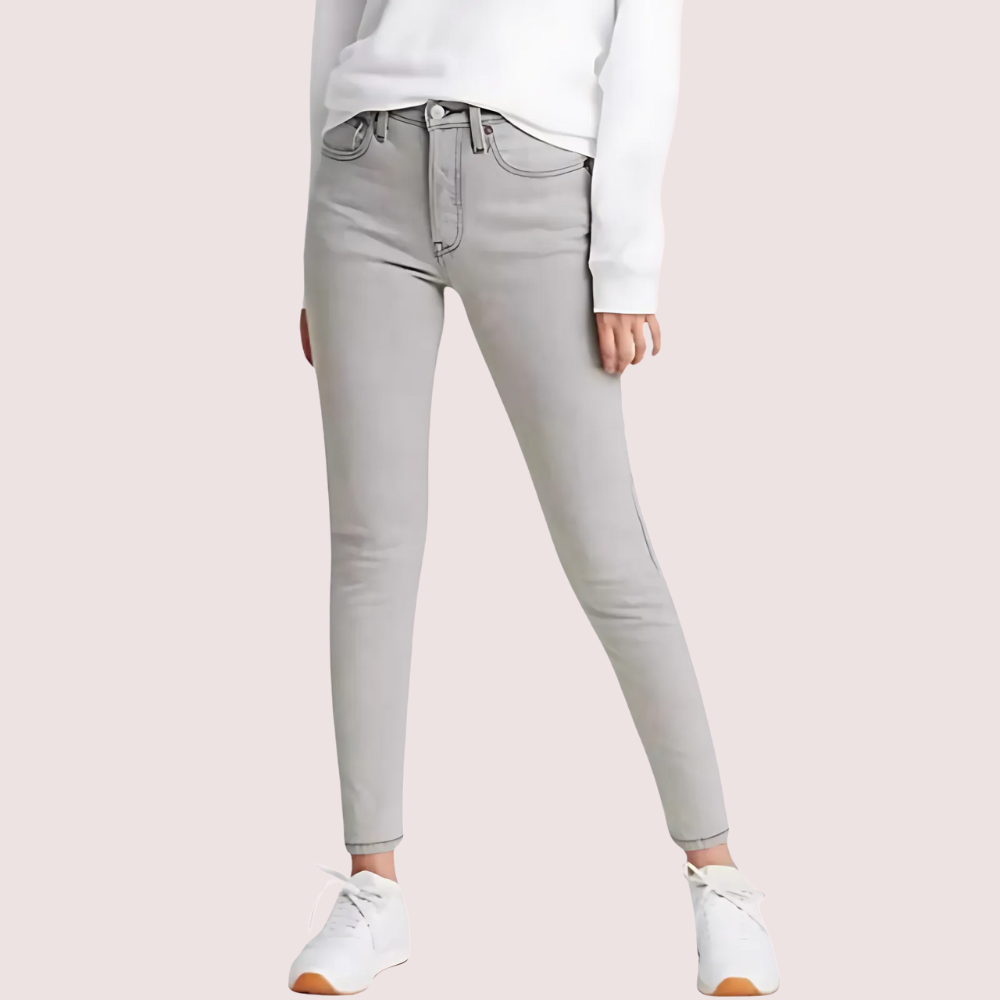 A4yZxgfd0PsbExsJIw24toRyPvG4hsX5INvoASOA.png High Rise Skinny Jeans in Gray with Low Stretch - Image 1