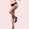 Ultra-Sheer Fashion Stockings – Pack of 2 (Nude & Grey Shades) - Image 2