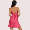 Twilight Elegance Satin Party Dress - Image 3