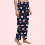 Ladies casual printed warm Pajama (Pk of 2) - Image 2