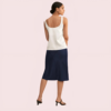 Silken Elegance Lace-Trim Camisole - Image 2