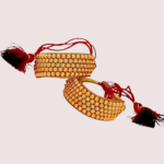 Copper Brass Golden Moti Pocchi Bracelet