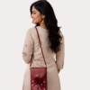 Ruby Star Pom-Pom Mobile Sling Bag - Image 2