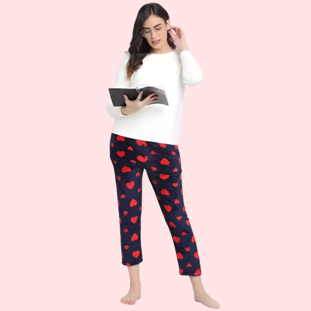 LVIypX2jjtWo9OsNfWw1x4goFd61us7hM2ec0oLw.png Women’s Fleece Pajamas – Pack of 2 - Image 1