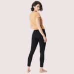 Women's Sleek Silhouette Black Skinny Fit Jeans - Image 2