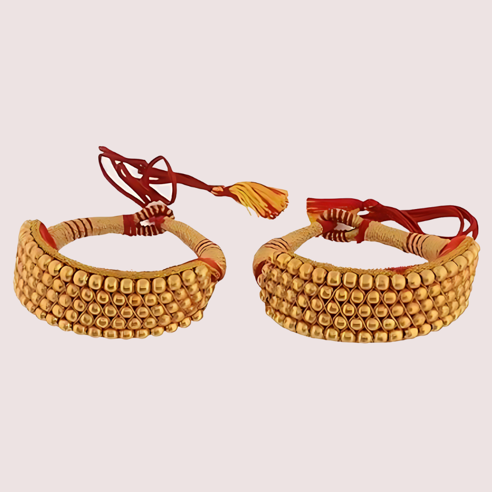 NvcCfkhTC4u3dvM1xx0f4oWU4XLcEixwBwJ5pwSl.png Traditional Gold Plated Garhwali Punchi Set - Image 1