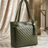Olive Grace Quilted Tote Bag - Image 3