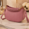 Blush Petal Chic Crescent Sling Bag - Image 2