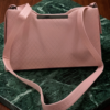 RoséCharm Textured Pink Shoulder Bag for Women - Image 2