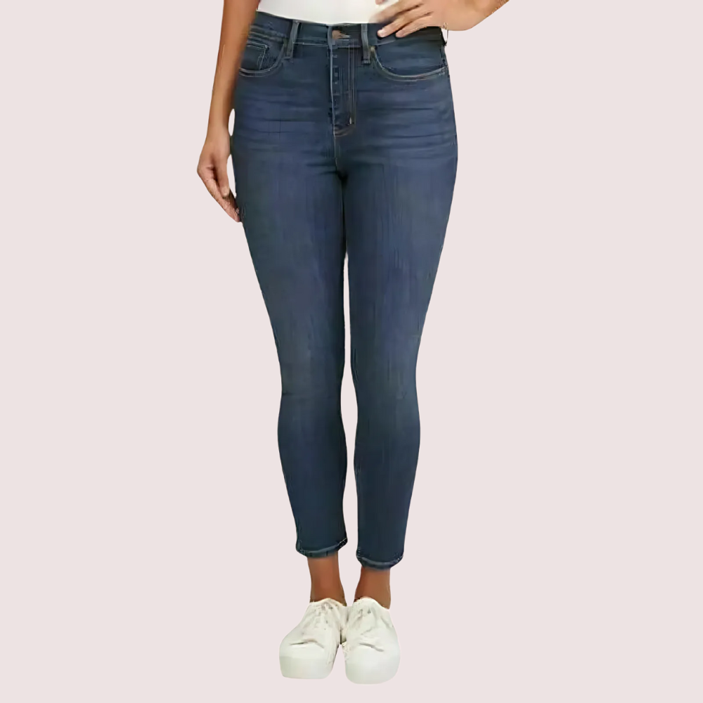 Tgb3tQp3sY3InmLlsjaKqOTkWgiIzBzxlGs0iixX.png Women's High Waist Stretch Skinny Denim Jeans - Image 1