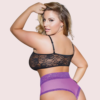 Plus Size Lace Bralette – Elegant & Supportive - Image 2