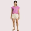 Butterfly Print Inspirational Graphic Tee - Pack of 2 - Image 3