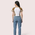 "Brooklyn 76" Varsity Crop Top - Image 2