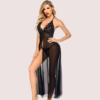 Moonlit Elegance Babydoll Nightwear - Image 2