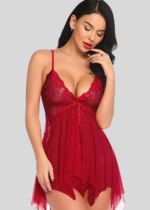 Mini Baby Doll Nightwear for Sultry Seduction - Image 2