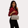 Crystal Pearl Luxe Statement Handbag - Image 3