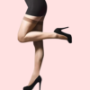 UltraSheer Nude Thigh-High Stockings – Pack of 2 - Image 3