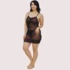 Sheer Babydoll Slip Dress for Women - Image 2