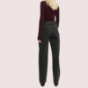 Women's Loose Straight Jeans in Smokey Black Denim - Image 3