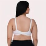 PureBreeze 4-Pack – White Cotton Bras for Summers - Image 2