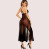 Moonlit Elegance Babydoll Nightwear - Image 3