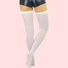 SoftSheer Thigh-High Stockings Duo (White + Nude) – Pack of 2 - Image 2