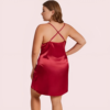 Midnight Grace Criss-Cross Back Nightdress – Plus Size - Image 3
