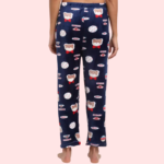 Ladies casual printed warm Pajama (Pk of 2) - Image 3