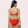 FD Organic Cotton Bra Set – Red | Soft, Skin-Friendly & All-Day Comfort - Image 3