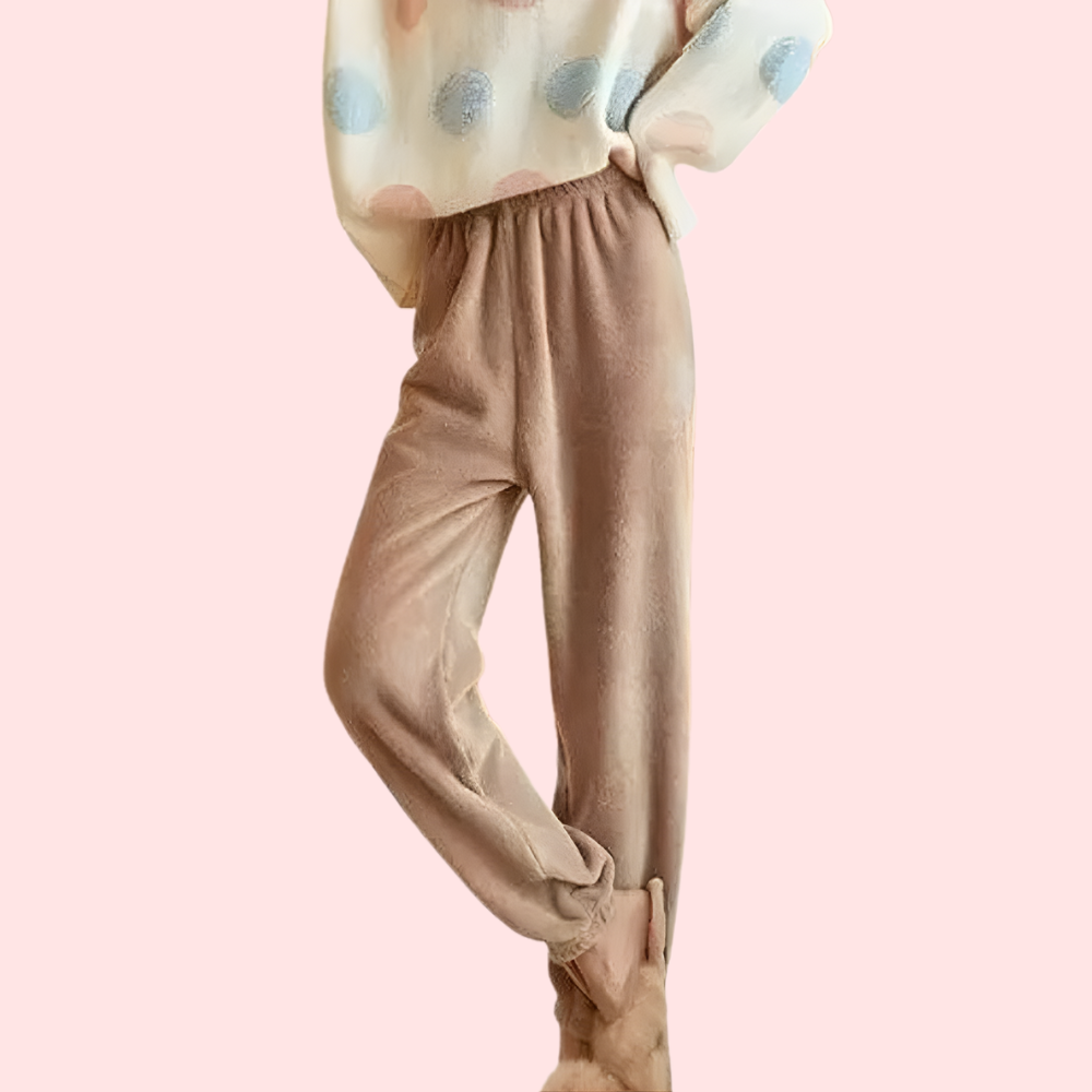 ysEnqokTxe81ffjnMMDFrMy5Qr5gXvD50XNkcB59.png Ladies Wool Stretchable Pajama (Pack of 2) - Image 1