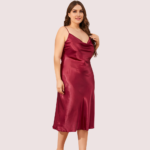 Plus Size Classic Satin Sleepwear (4XL–5XL) - Image 2