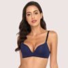 French Daina 2 Pack Luxury Seamless Padded Non-Wired Push-Up Bra