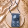Azure Glow Embellished Mobile Sling Bag - Image 3