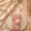 Blush Petal Embellished Mobile Sling Bag - Image 3